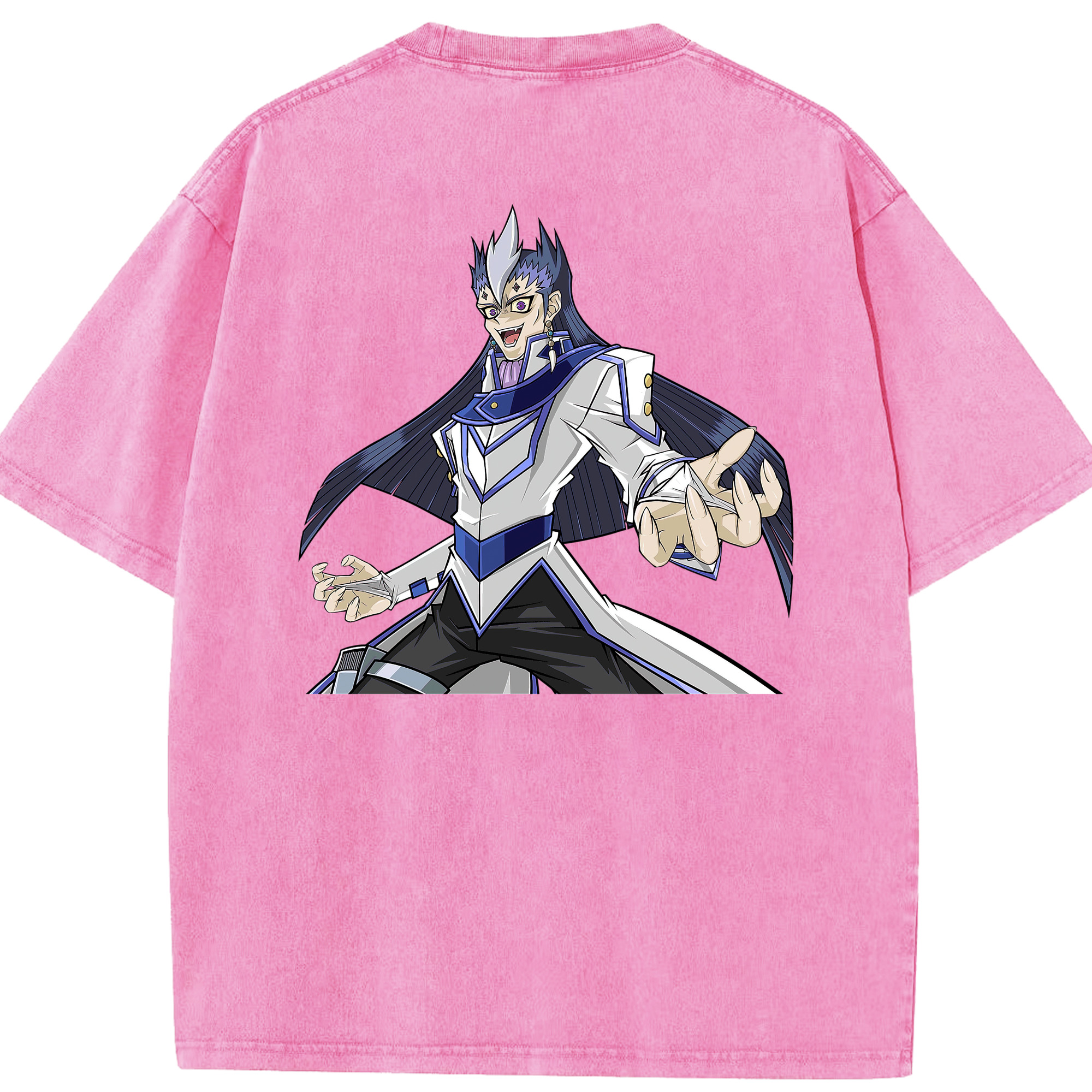 （画像用） 遊☆戯☆王 Yu-Gi-Oh! 綿100% ヴィンテージ風 半袖Tシャツ（背面プリント）